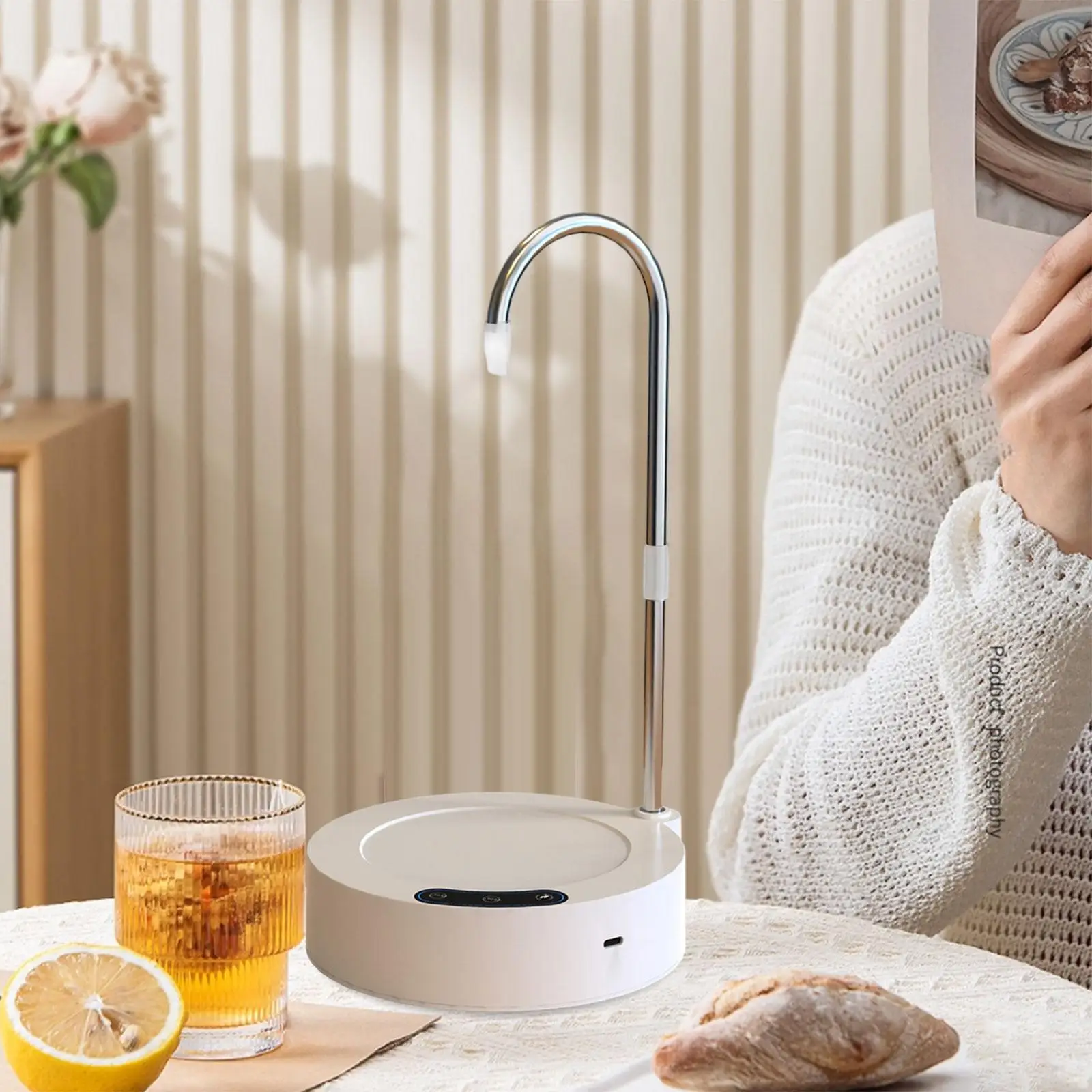 Настольный диспенсер для воды, умный диспенсер для воды для офиса, прикроватной тумбочки на открытом воздухе 
Настольный диспенсер для воды, умный диспенсер для воды для офиса, прикроватной тумбочки на открытом воздухе