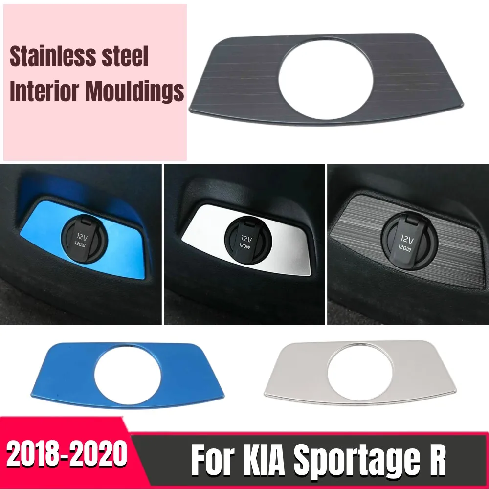 For Kia Sportage R 2018 2019 2020 High-quality stainless steel USB Rear charger trim Car-styling car Accessories 1pcs
For Kia Sportage R 2018 2019 2020 High-quality stainless steel USB Rear charger trim Car-styling car Accessories 1pcs