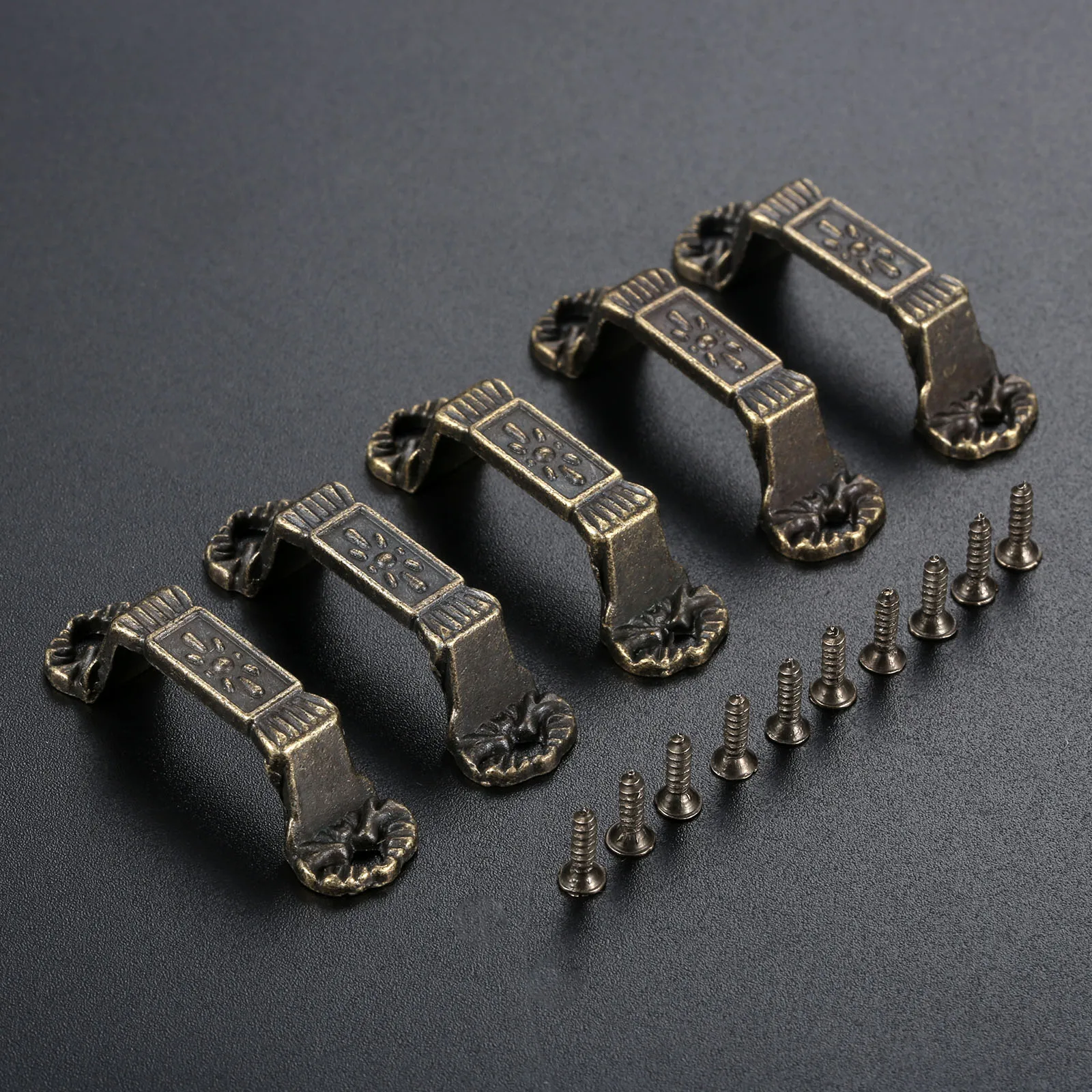 5pcs Furniture Handles Retro Drop Pulls Cabinet Push Pull Door Handle Jewelry Chest Box Knob 40*10mm
5pcs Furniture Handles Retro Drop Pulls Cabinet Push Pull Door Handle Jewelry Chest Box Knob 40*10mm