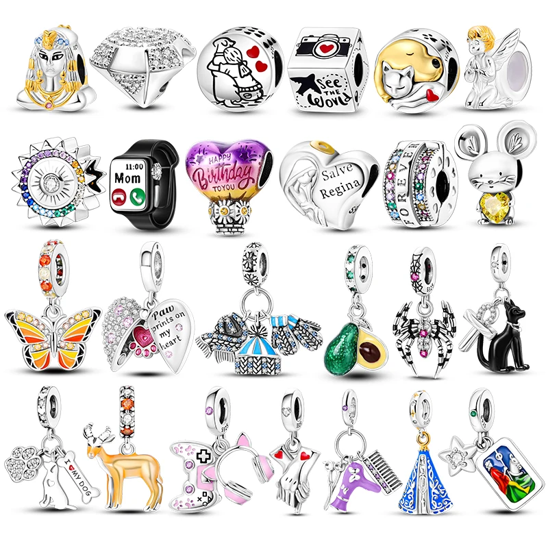 New in Charm Beads 925 Sterling Silver Charm Bead Fit Original 3mm Bracelet Plata De Ley 925 Jewelry DIY Fine Charm Jewelry Gift
New in Charm Beads 925 Sterling Silver Charm Bead Fit Original 3mm Bracelet Plata De Ley 925 Jewelry DIY Fine Charm Jewelry Gift