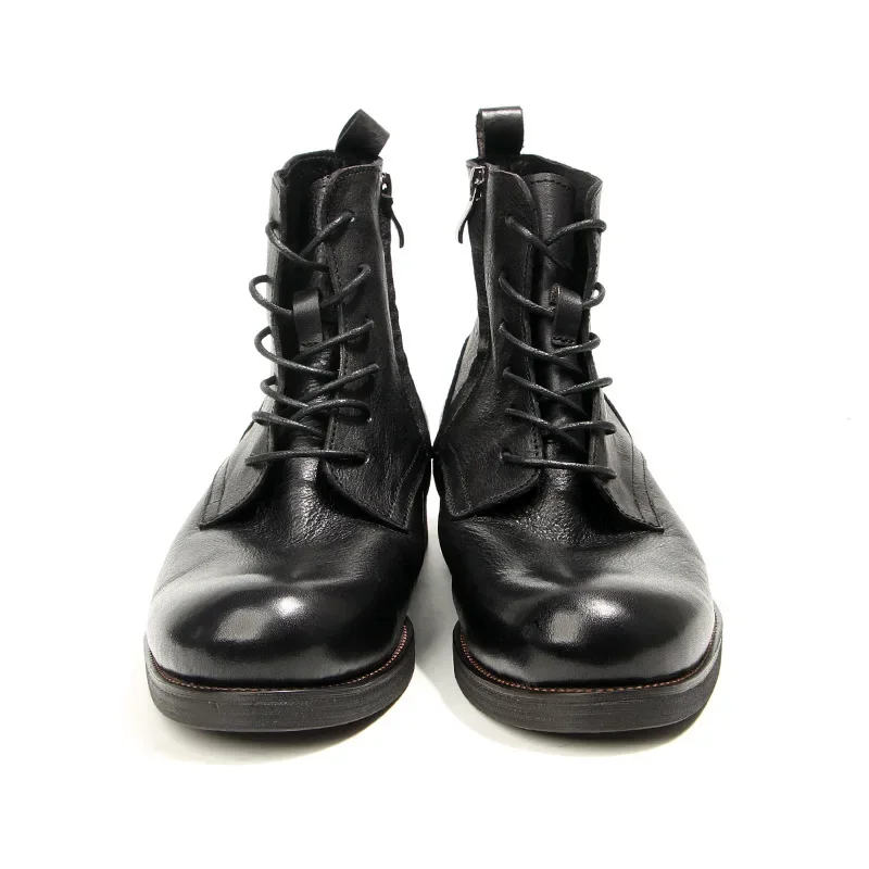 British Cowhide Boots Fashion Vintage Handmade Old Men's Ankle Boots All Leather Men's Shoes Brown
British Cowhide Boots Fashion Vintage Handmade Old Men's Ankle Boots All Leather Men's Shoes Brown