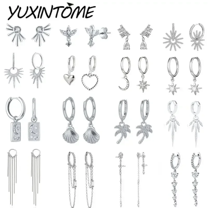 925 Sterling Silver Needle Korean Fashion Geometric Minority Design Silver Series Hoop Earrings Women Party Jewelry Earrings
925 Sterling Silver Needle Korean Fashion Geometric Minority Design Silver Series Hoop Earrings Women Party Jewelry Earrings