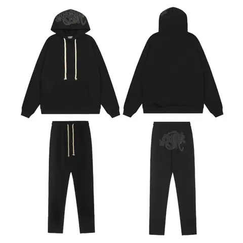 Sy Clothing Women's Slow Running Men's Cotton Hoodie Casual Outdoor Jacket and Pants Street Coat Young Fashion Hoodie Pants2025