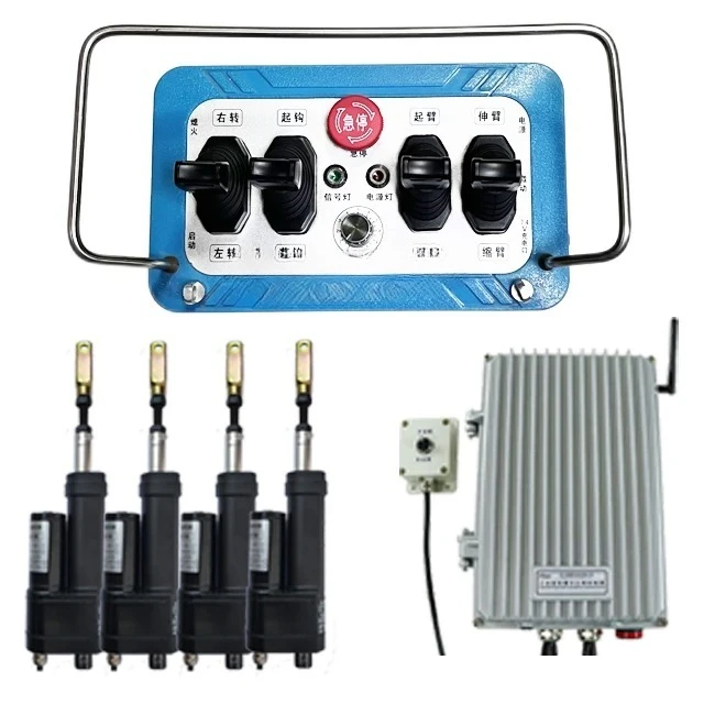 Joystick Wireless Wireless Crane Remote Control for Construction Vehicles
Joystick Wireless Wireless Crane Remote Control for Construction Vehicles