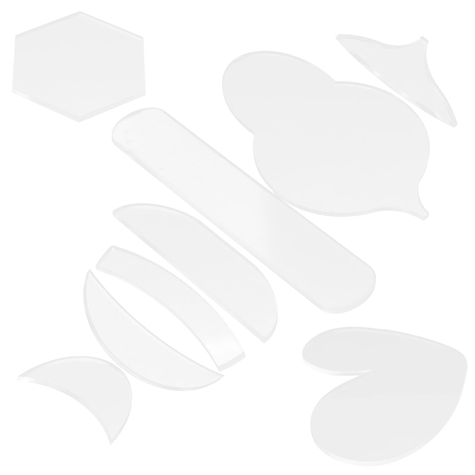 1 Set Acrylic Quilting Templates Sewing Crafts Ruler Clear Shaped Design For Diy Patchwork Clothes Pants Beginners Light Easy
1 Set Acrylic Quilting Templates Sewing Crafts Ruler Clear Shaped Design For Diy Patchwork Clothes Pants Beginners Light Easy