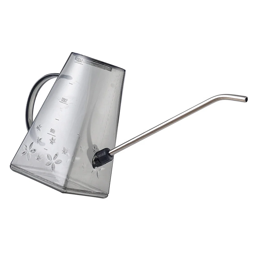 1pc Watering Can Long Spout Plastic Stainless Steel Lightweight Durable Garden Tool For Indoor Outdoor Plant Watering Kettle
1pc Watering Can Long Spout Plastic Stainless Steel Lightweight Durable Garden Tool For Indoor Outdoor Plant Watering Kettle
