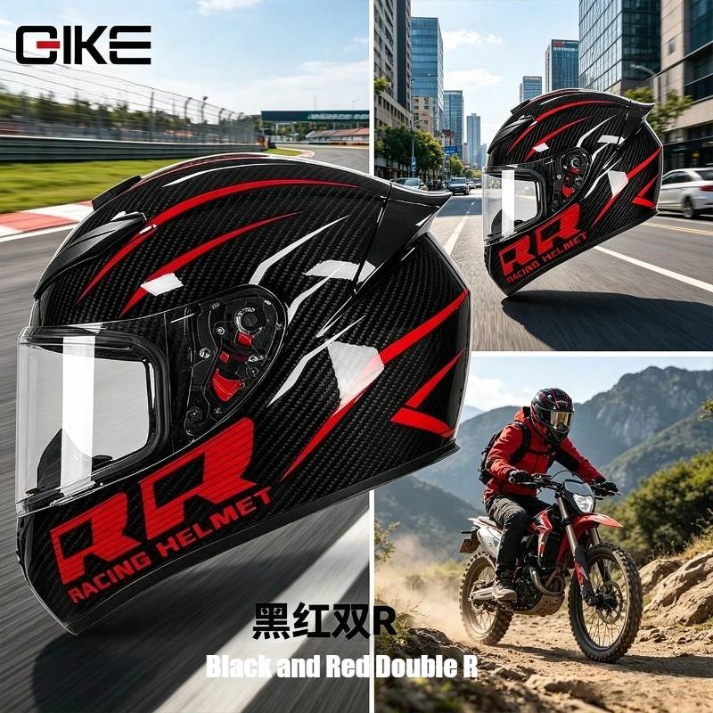 Qike Bluetooth Full-Face Motorcycle Helmet Unisex Electric Bike Safety Helmet All-Season Motorbike Riding Helmet
Qike Bluetooth Full-Face Motorcycle Helmet Unisex Electric Bike Safety Helmet All-Season Motorbike Riding Helmet