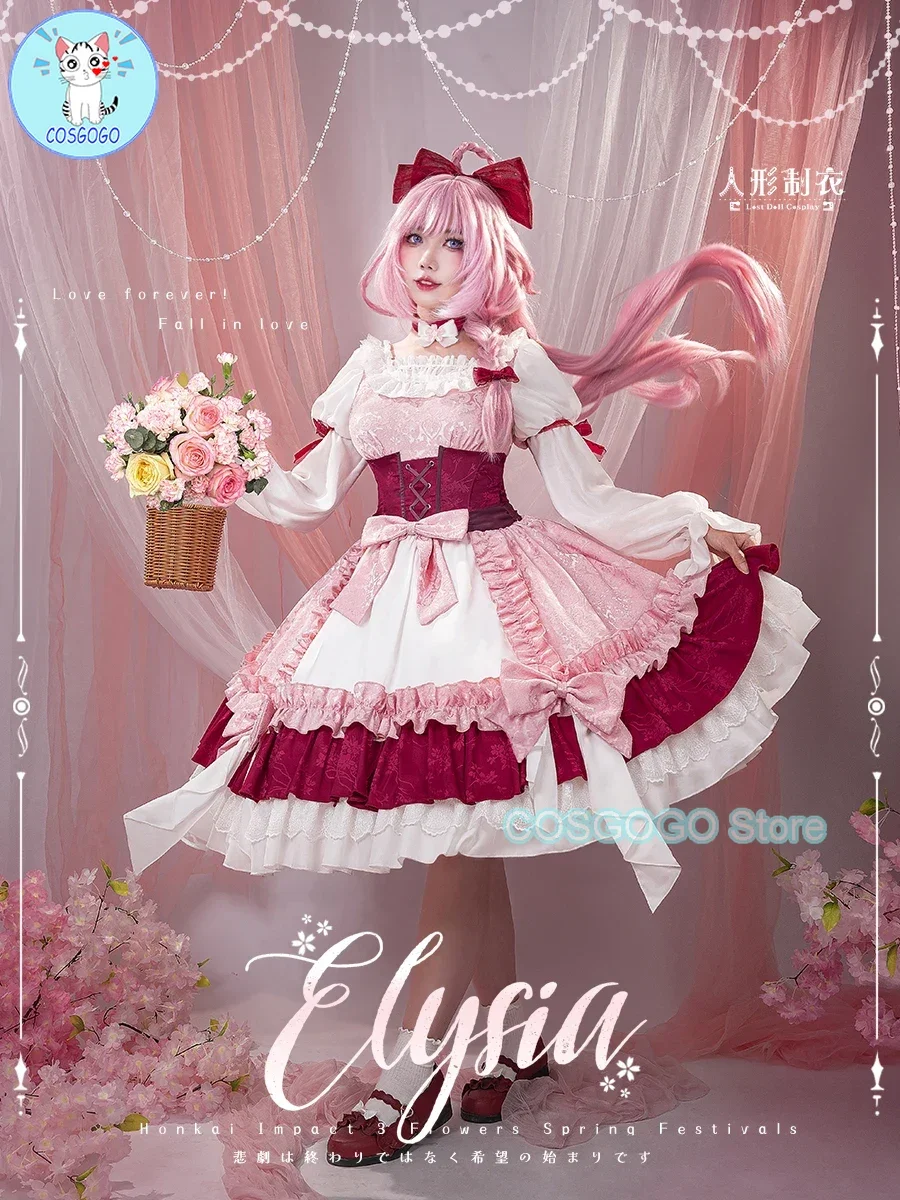 Костюм для косплея COSGOGO Honkai Impact 3rd Elysia с цветами, весенние праздники, косплей, косплей-костюм из игры, униформа для ролевых игр Hallowen
Костюм для косплея COSGOGO Honkai Impact 3rd Elysia с цветами, весенние праздники, косплей, косплей-костюм из игры, униформа для ролевых игр Hallowen