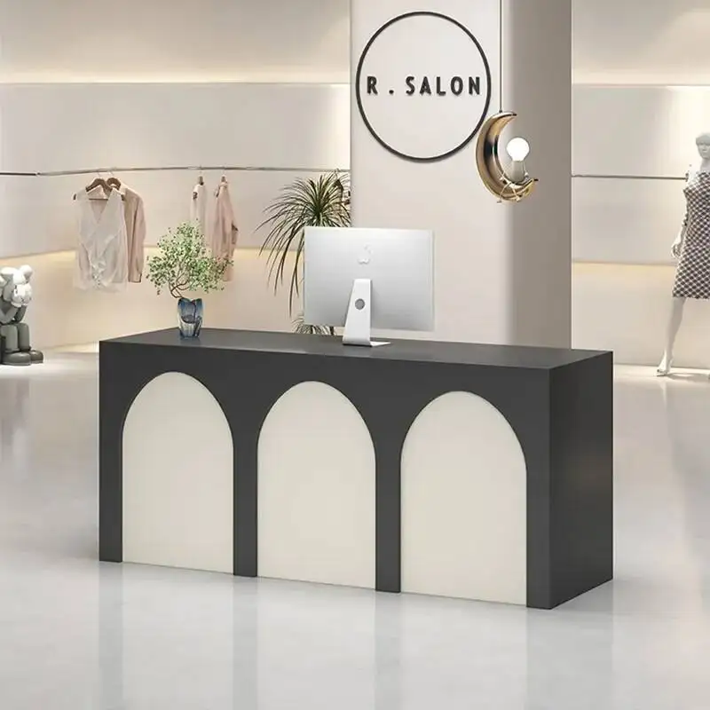 Desks Cashier Reception Clothing Store Bar Beauty Counter Simple Reception S Modern Comptoir Magasin Furniture Counter
Desks Cashier Reception Clothing Store Bar Beauty Counter Simple Reception S Modern Comptoir Magasin Furniture Counter