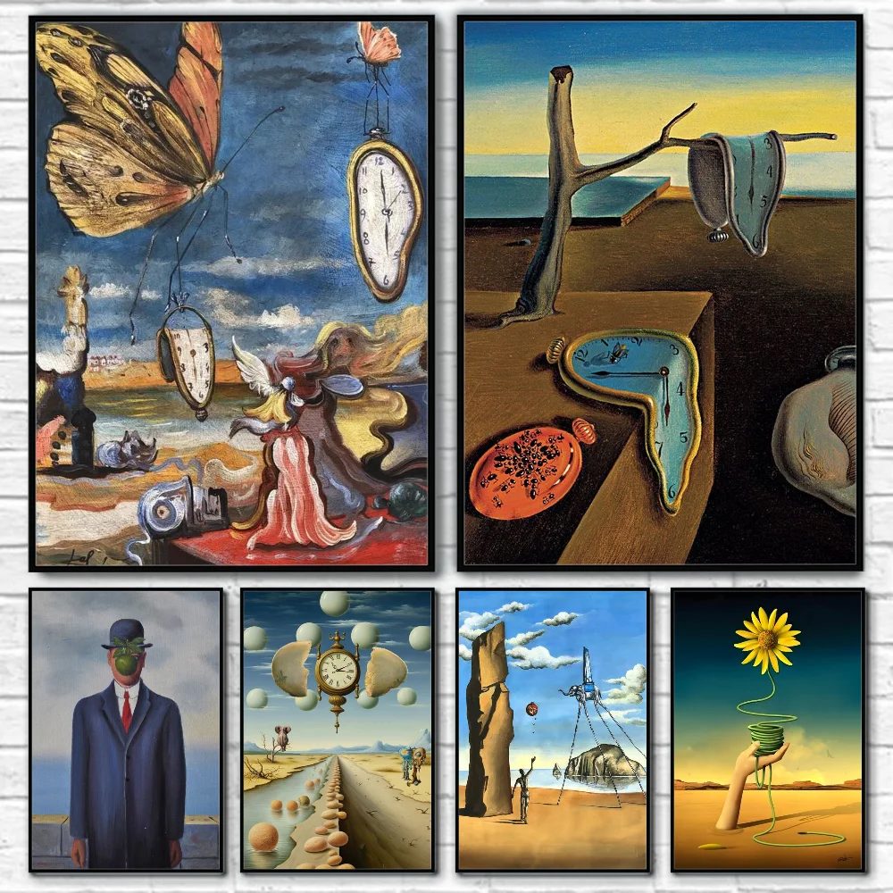 Surrealism Rene Magritte Poster Sticky Wall Art Printing Waterproof Home Living Bed Room Bar Aesthetic Decor
Surrealism Rene Magritte Poster Sticky Wall Art Printing Waterproof Home Living Bed Room Bar Aesthetic Decor