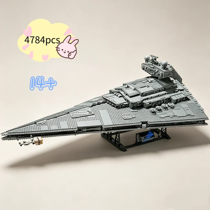 In Stock 4784pcs Star Interstellar Conflict Cruiser Galactic Empire Starfighter Dark 75252 Fleetship Bricks For Birthday Gifts
In Stock 4784pcs Star Interstellar Conflict Cruiser Galactic Empire Starfighter Dark 75252 Fleetship Bricks For Birthday Gifts