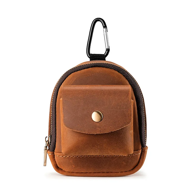 Genuine Leather Coin Purse Soft Change Purse with Hook and 2 Pockets Mini Coin Pouch Holder for Men Women Outdoor Sport Key Case
Genuine Leather Coin Purse Soft Change Purse with Hook and 2 Pockets Mini Coin Pouch Holder for Men Women Outdoor Sport Key Case