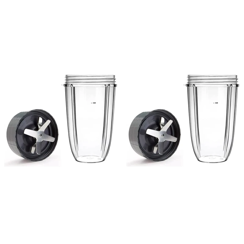 X16A 2025 NEW-2X 24OZ Cup And Extractor Blade Compatible For Nutribullet Pro 600W/900W Series Blender Accessories
X16A 2025 NEW-2X 24OZ Cup And Extractor Blade Compatible For Nutribullet Pro 600W/900W Series Blender Accessories