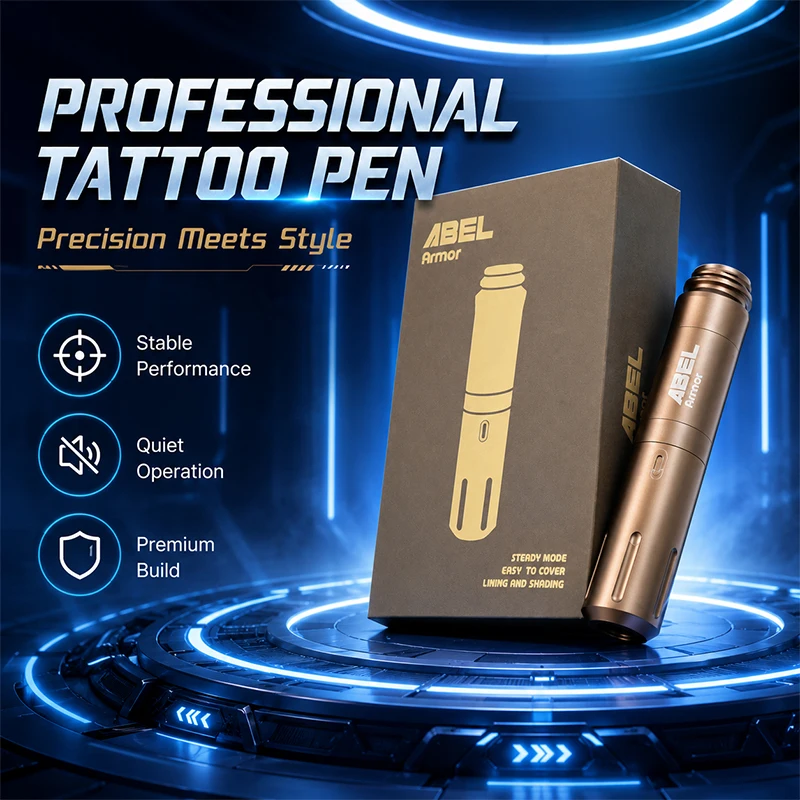ABEL Wireless Tattoo Machine Premium Appearance Coreless Brushless Motor Permanent Makeup For Professional Tattoo Artists
ABEL Wireless Tattoo Machine Premium Appearance Coreless Brushless Motor Permanent Makeup For Professional Tattoo Artists