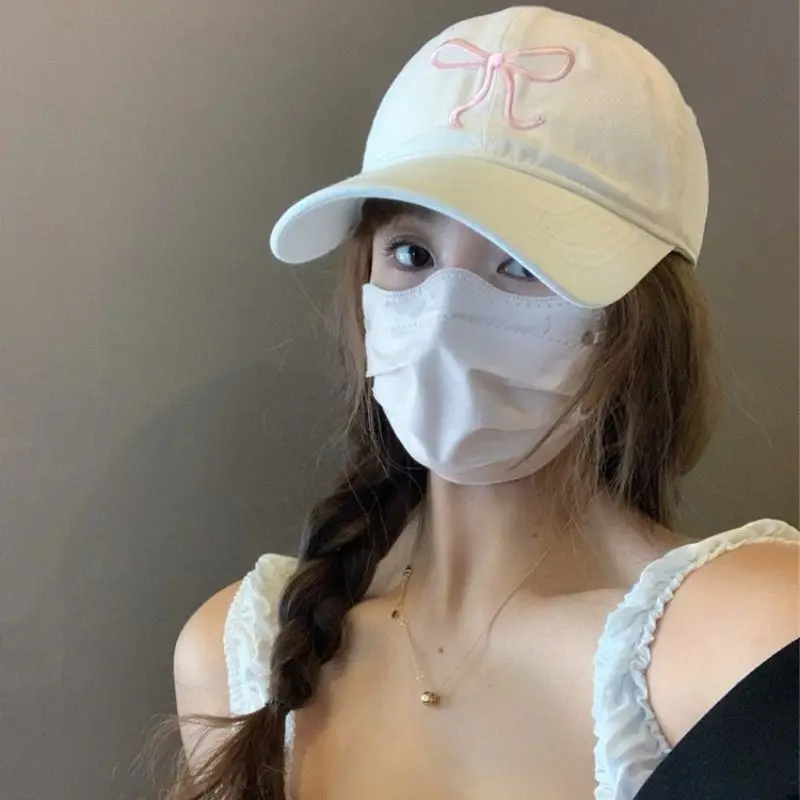 Y2K Bowknot Embroidery Washed Cotton Baseball Cap Snapback Hat Solid Wide Brim Cap Outdoor Adjustable Sports Sun Protection Cap
Y2K Bowknot Embroidery Washed Cotton Baseball Cap Snapback Hat Solid Wide Brim Cap Outdoor Adjustable Sports Sun Protection Cap