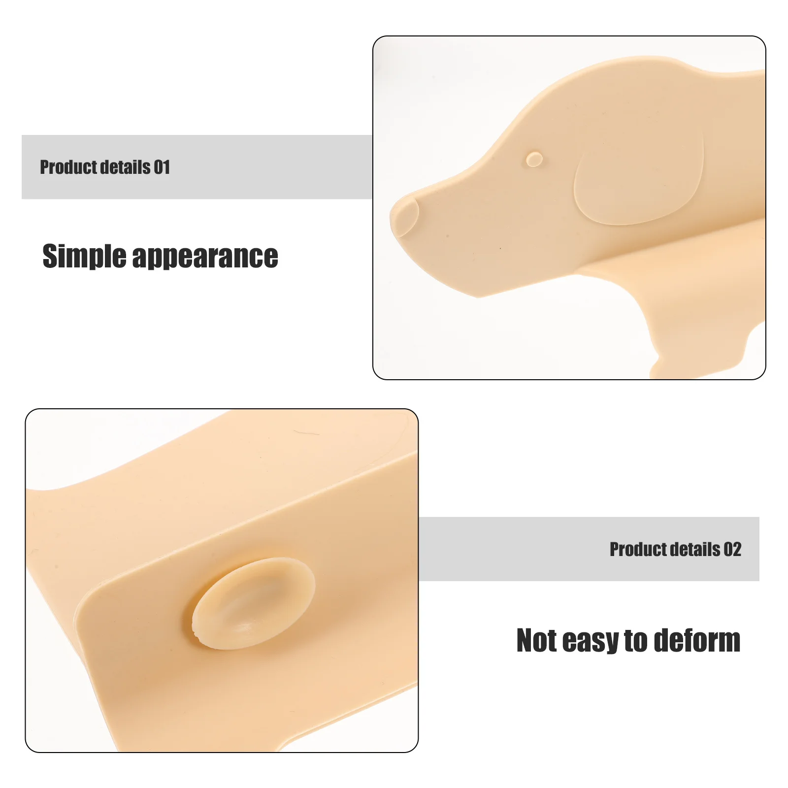 Sink Edge Protector Splash Guard for Kitchen Area Stable Suction Base Adorable Shape Complements Kitchen Decor 
Sink Edge Protector Splash Guard for Kitchen Area Stable Suction Base Adorable Shape Complements Kitchen Decor