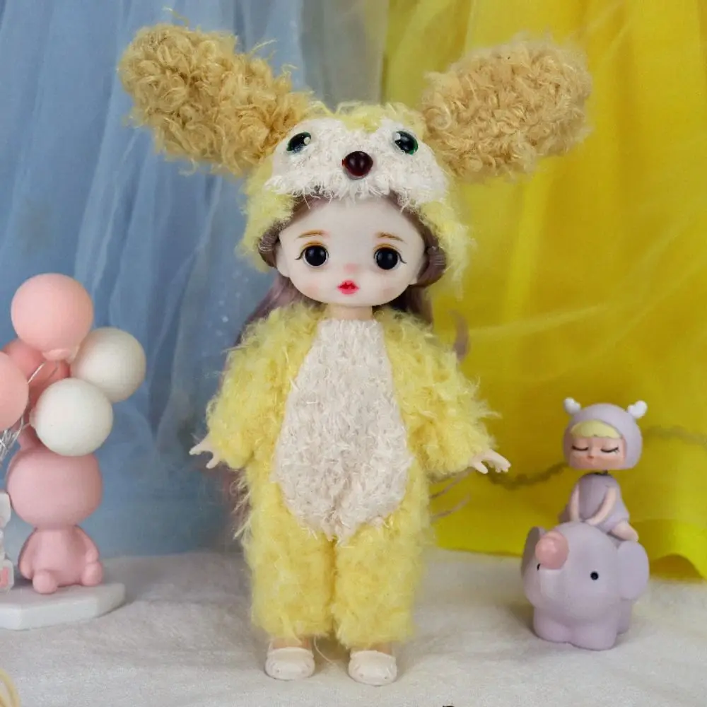 BJD Doll Movable Joints Cute BJD Doll Colorful Lifelike Mini Girl Doll 17cm Cute Movable Joints Mini Girl Doll Birthday Gift
BJD Doll Movable Joints Cute BJD Doll Colorful Lifelike Mini Girl Doll 17cm Cute Movable Joints Mini Girl Doll Birthday Gift