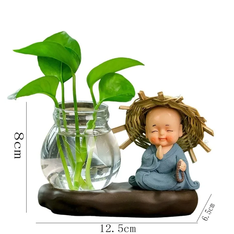 1PC Green Rose Hydroponic Vase Grass Hat Small Monk Office Desk Home Decor Desktop Hydroponic Vase Ceramic Vase Decor
1PC Green Rose Hydroponic Vase Grass Hat Small Monk Office Desk Home Decor Desktop Hydroponic Vase Ceramic Vase Decor