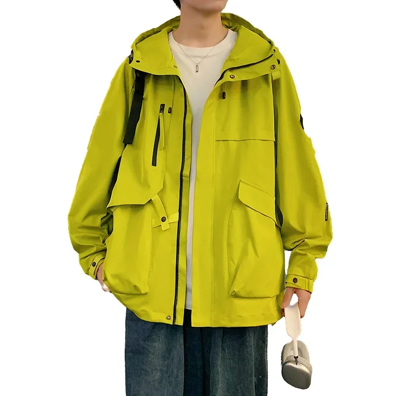 Модная мужская ветровка, модная мужская уличная водонепроницаемая техническая куртка с капюшоном, подходящая для пеших прогулок и кемпинга в пустыне
Модная мужская ветровка, модная мужская уличная водонепроницаемая техническая куртка с капюшоном, подходящая для пеших прогулок и кемпинга в пустыне