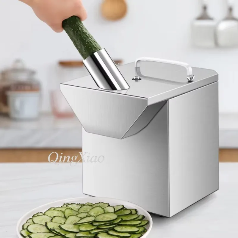 Multifunctional Electric Commercial Slicing Machine For Bacon Sausage Chili Garlic And Various Fresh Vegetables Processing
Multifunctional Electric Commercial Slicing Machine For Bacon Sausage Chili Garlic And Various Fresh Vegetables Processing