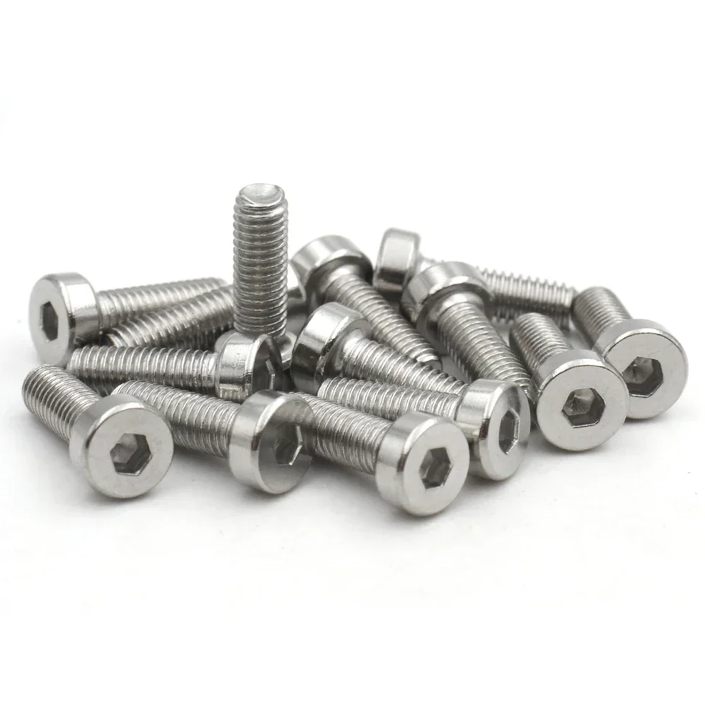 5/10/20/50pcs M2 M2.5 M3 M4 M5 M6 M8 M10 DIN7984 304 Stainless Steel Hexagon Hex Socket Thin Short Low Cap Head Screw Bolt
5/10/20/50pcs M2 M2.5 M3 M4 M5 M6 M8 M10 DIN7984 304 Stainless Steel Hexagon Hex Socket Thin Short Low Cap Head Screw Bolt