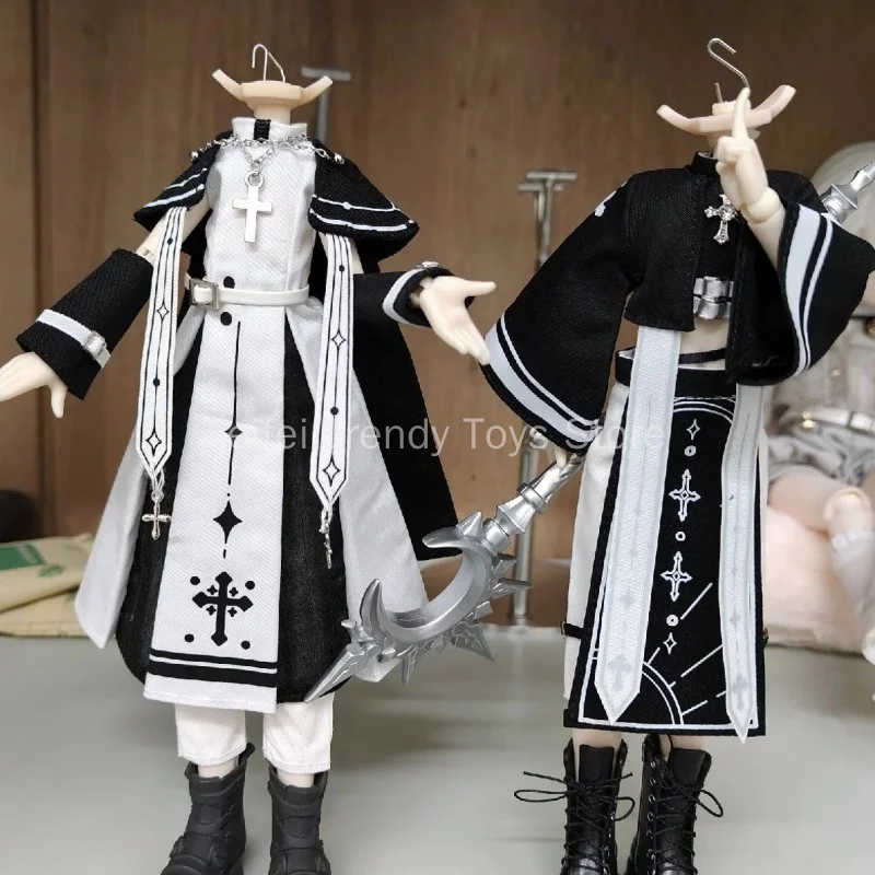 COME4FREE Bjd Doll Clothes 12 Size Fairy Tale Series Crow Feather Gothic Style Black Cloak Dress Outfit Set Ball Jointed
COME4FREE Bjd Doll Clothes 12 Size Fairy Tale Series Crow Feather Gothic Style Black Cloak Dress Outfit Set Ball Jointed