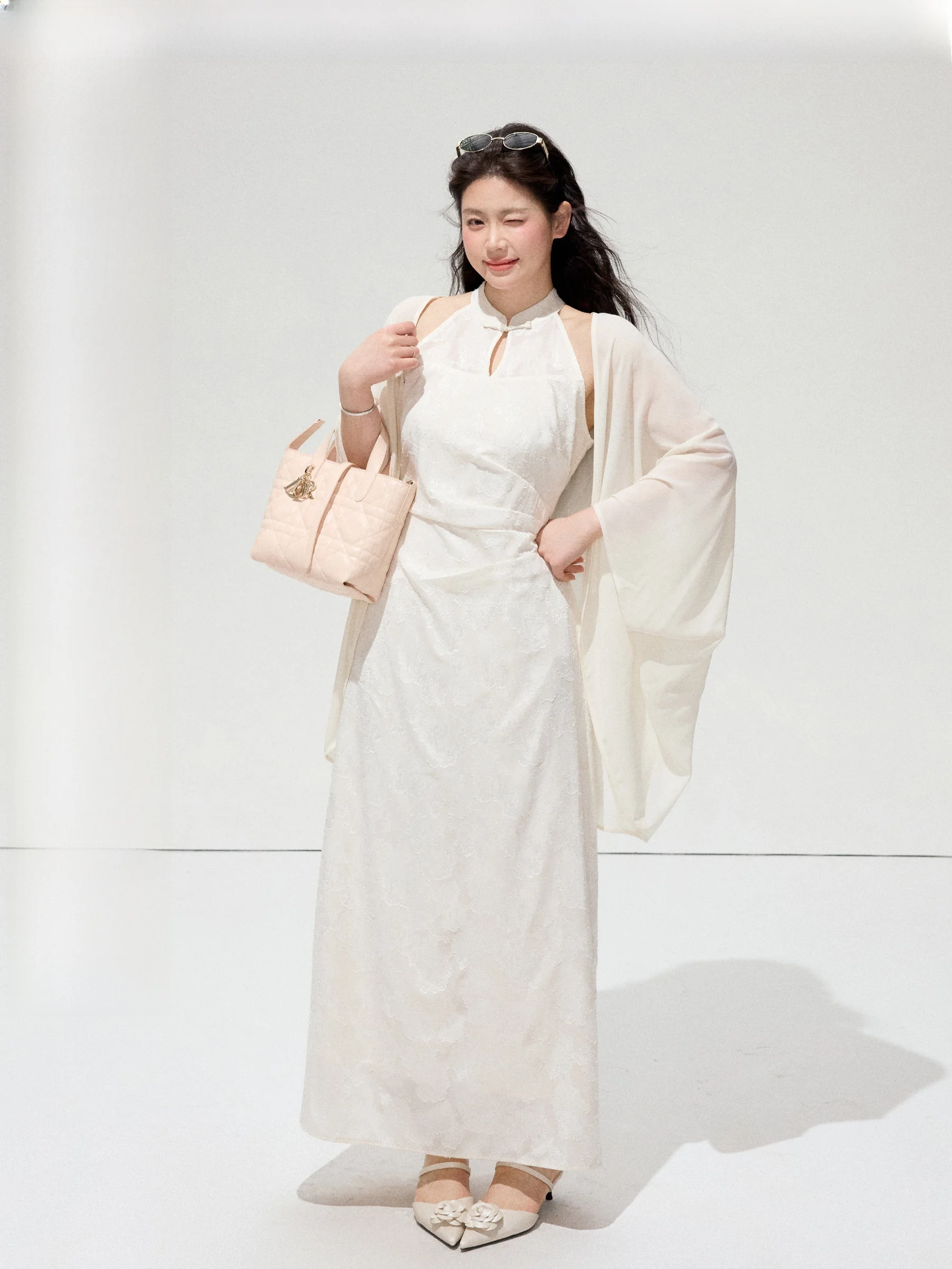 New Chinese Style Dress with Shawl Large Size Set for Plump Women High Waist A-Line Skirt Commute Fashion Summer Ou...
New Chinese Style Dress with Shawl Large Size Set for Plump Women High Waist A-Line Skirt Commute Fashion Summer Ou...