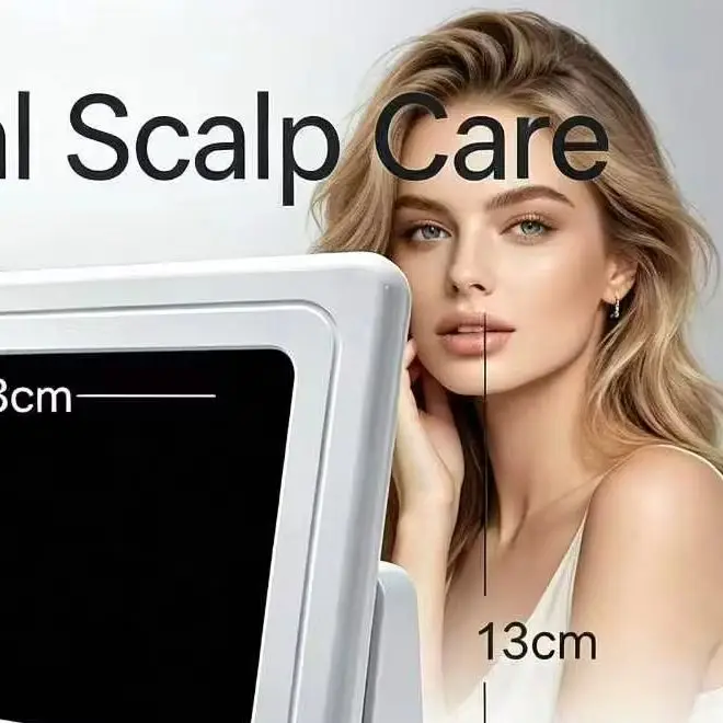 Dual-Lens Hair Scalp Detector with 10 Inch HD Screen, 50X Wide Skin Test &200X Precise Follicle Analysis 1000W Pixel Freeze Fra
Dual-Lens Hair Scalp Detector with 10 Inch HD Screen, 50X Wide Skin Test &200X Precise Follicle Analysis 1000W Pixel Freeze Fra