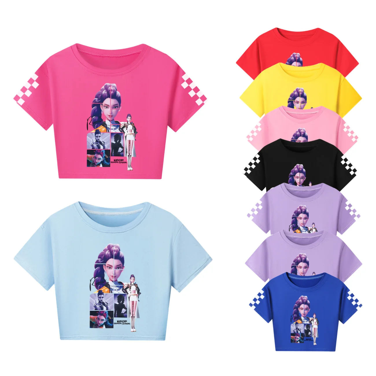 Summer New Kids TShirt Girls T-Shirt Baby Boys KPop Demon Hunters Huntrix Tops Toddler Tees Short Children Cartoon Clothing
Summer New Kids TShirt Girls T-Shirt Baby Boys KPop Demon Hunters Huntrix Tops Toddler Tees Short Children Cartoon Clothing