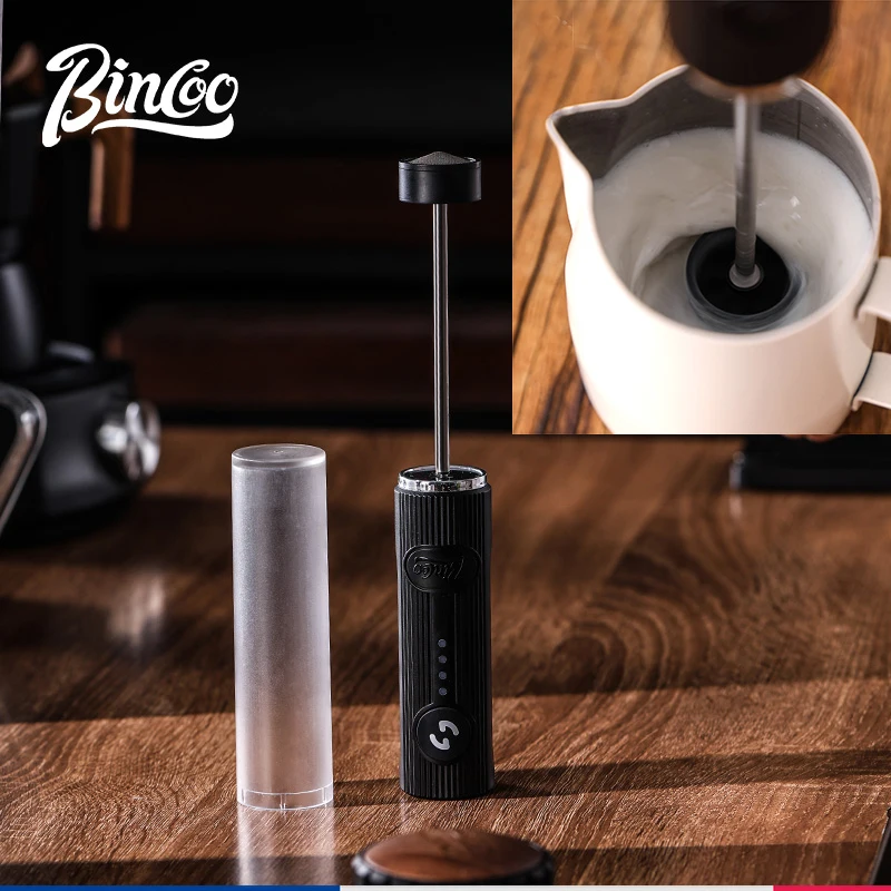 2025 New Bincoo Coffee Frother Rechargeable Milk Foamer Handheld Espresso Tool Coffee Milk Electric Handle Blender Egg Beater
2025 New Bincoo Coffee Frother Rechargeable Milk Foamer Handheld Espresso Tool Coffee Milk Electric Handle Blender Egg Beater