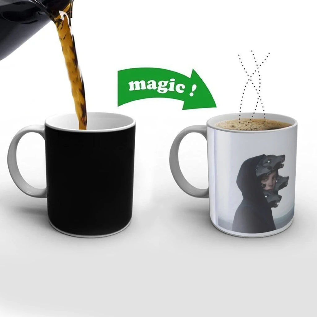 Wolf Pack Creativity Change Color Chang mug Ceramic mug Hot Coffee Cup Breakfast Cup Mug Friend Gift
Wolf Pack Creativity Change Color Chang mug Ceramic mug Hot Coffee Cup Breakfast Cup Mug Friend Gift