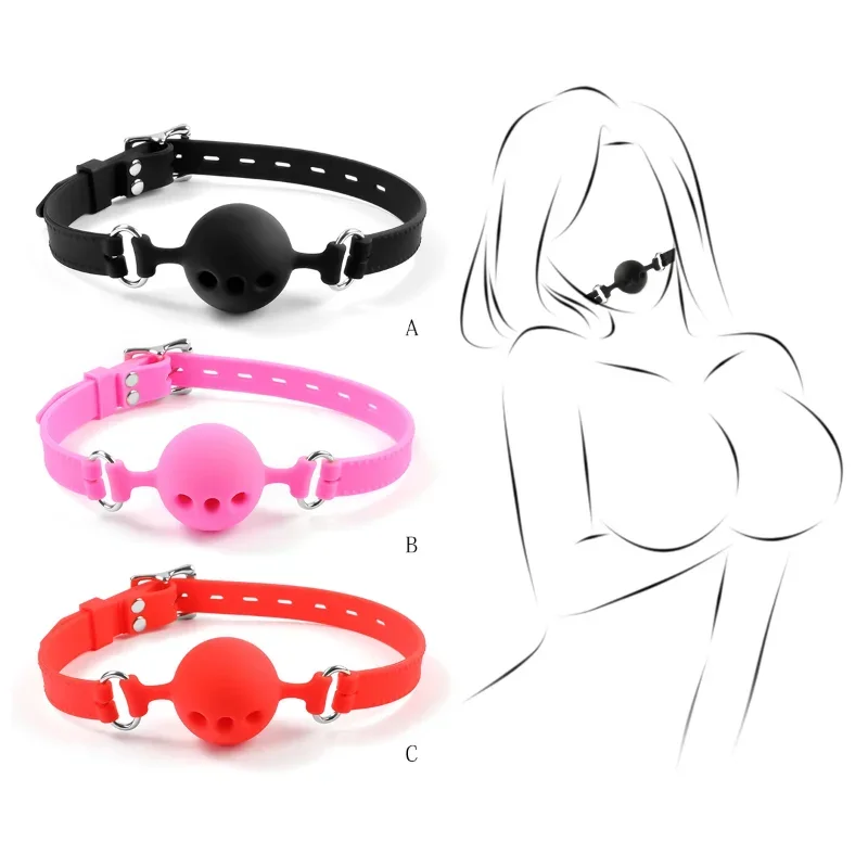 All Silicone Mouth Gag Breathable Ball Gag Adjustable Belt Mouth Sex Toys for Adult SM Games Sexyshop Erotic Accessories Adult18
All Silicone Mouth Gag Breathable Ball Gag Adjustable Belt Mouth Sex Toys for Adult SM Games Sexyshop Erotic Accessories Adult18