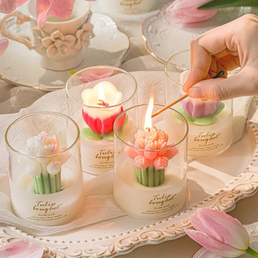 Handmade Wedding Bouquet Candle Scented Candle Aromatherapy Soy Wax Candle Wedding Birthday Candles Party Home Decoration
Handmade Wedding Bouquet Candle Scented Candle Aromatherapy Soy Wax Candle Wedding Birthday Candles Party Home Decoration