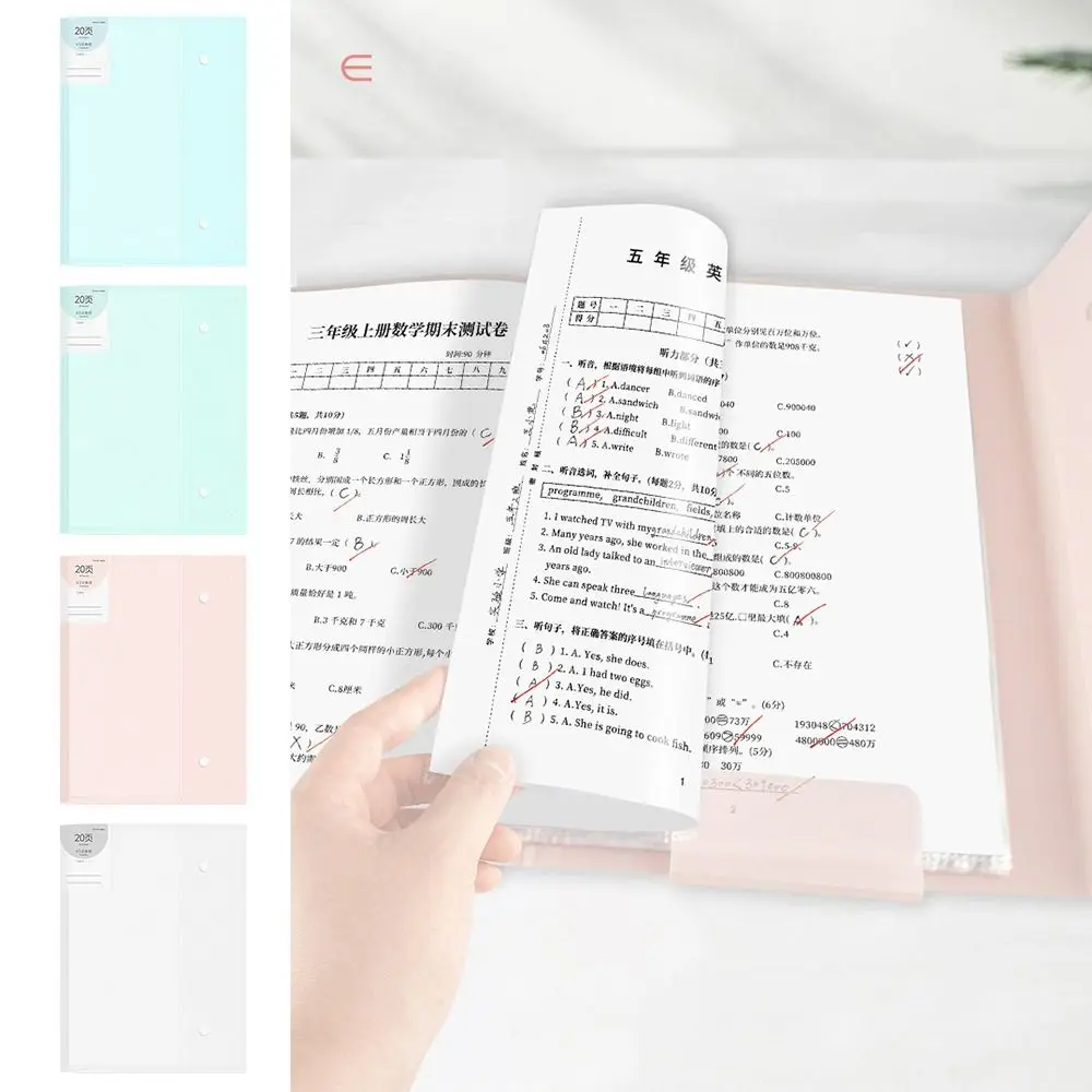 Gifts A3 Test Paper Folder Transparent Exam Folder Students Paper Storage Booklet Insert Folded Folders
Gifts A3 Test Paper Folder Transparent Exam Folder Students Paper Storage Booklet Insert Folded Folders