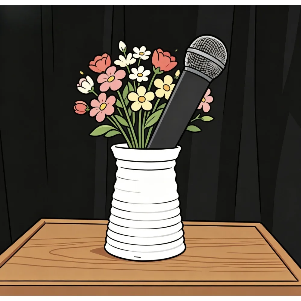 Microphone To Bouquet Stage Magic Tricks Illusions Professional Magician Magic Props Gimmicks Party Magia Show Funny Flower Bar
Microphone To Bouquet Stage Magic Tricks Illusions Professional Magician Magic Props Gimmicks Party Magia Show Funny Flower Bar