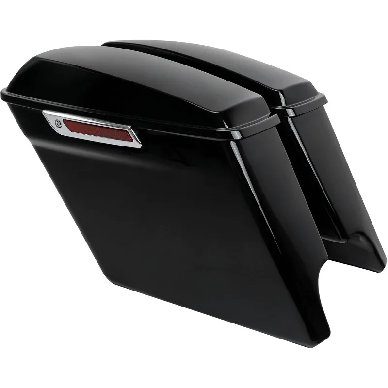 TCT-MOTORPARTS Vivid Black 5" Stretched Saddlebags Extended Hard Saddle Bags w/Chrome Latches Fit Ultra Classic 2014-2024
TCT-MOTORPARTS Vivid Black 5" Stretched Saddlebags Extended Hard Saddle Bags w/Chrome Latches Fit Ultra Classic 2014-2024