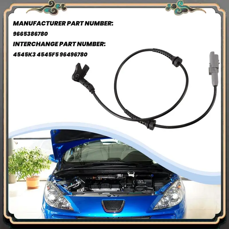 M45K-9665386780 ABS Wheel Speed Sensor Plug Front Left Right 4545K3 4545F5 96496780 For 307 308 Citroen C4 DS4
M45K-9665386780 ABS Wheel Speed Sensor Plug Front Left Right 4545K3 4545F5 96496780 For 307 308 Citroen C4 DS4