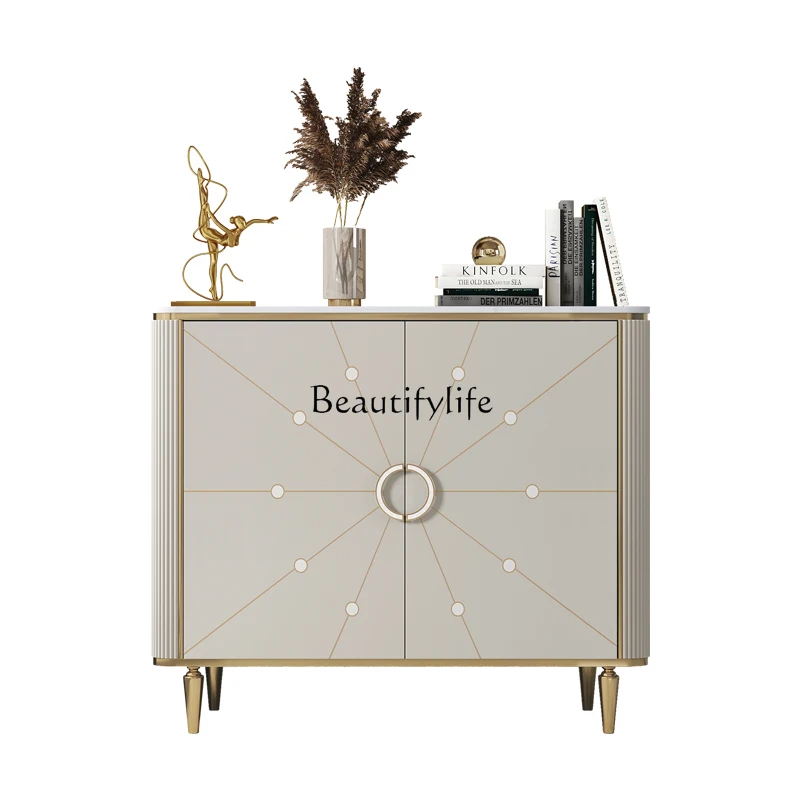 American storage wall storage cabinet modern simple living room high-end dining side cabinet
American storage wall storage cabinet modern simple living room high-end dining side cabinet