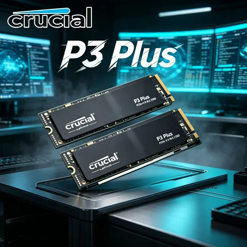 Reliable Crucial P3 Plus M.2 2280 PCIe4 NVMe Internal SSD 1TB/2TB 3D NAND OEM Gaming Drive PC Notebook Desktop
Reliable Crucial P3 Plus M.2 2280 PCIe4 NVMe Internal SSD 1TB/2TB 3D NAND OEM Gaming Drive PC Notebook Desktop