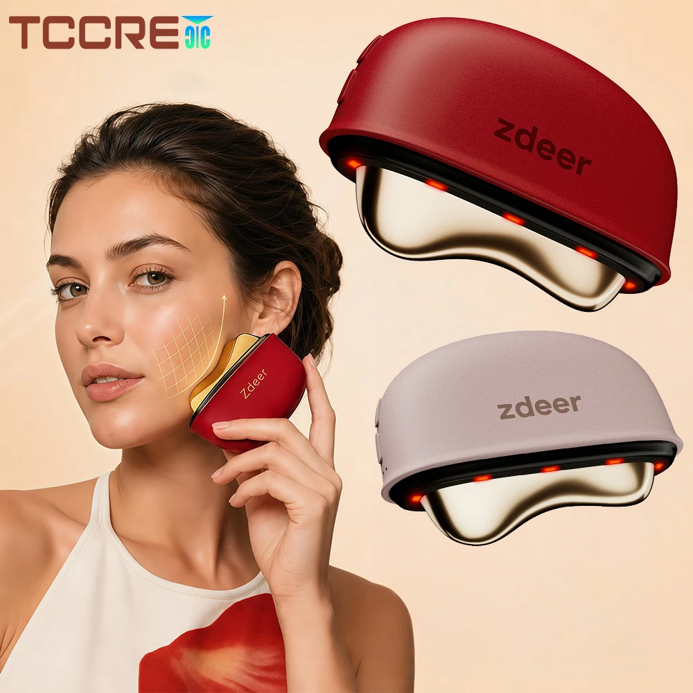 1Set Electric Heated Gua Sha Facial Sculpting Tool with Vibration, LED Red Light Therapy Face Neck Massager, Skin Firming Device
1Set Electric Heated Gua Sha Facial Sculpting Tool with Vibration, LED Red Light Therapy Face Neck Massager, Skin Firming Device