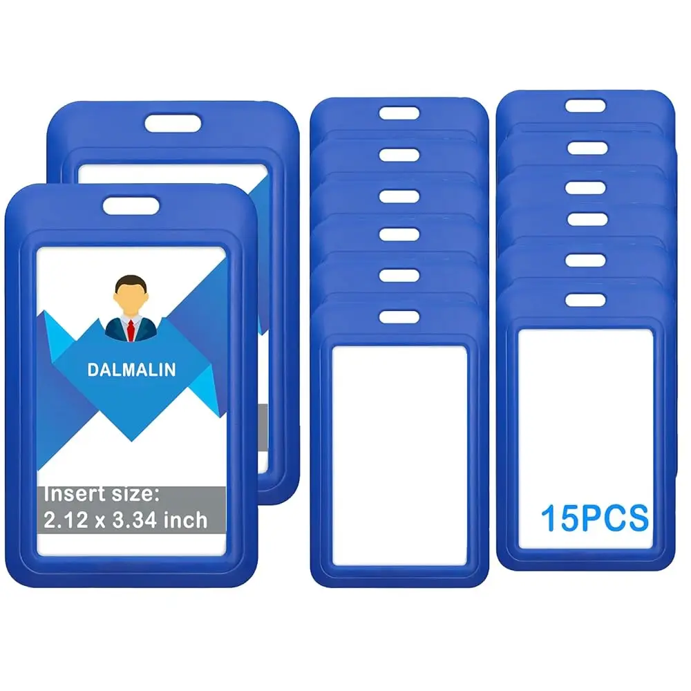 15 Pack Sliding ID Badge Holder Vertical Hard Plastic Card Case Protector Pouch,for Office School ID Credit Cards Proximity W
15 Pack Sliding ID Badge Holder Vertical Hard Plastic Card Case Protector Pouch,for Office School ID Credit Cards Proximity W