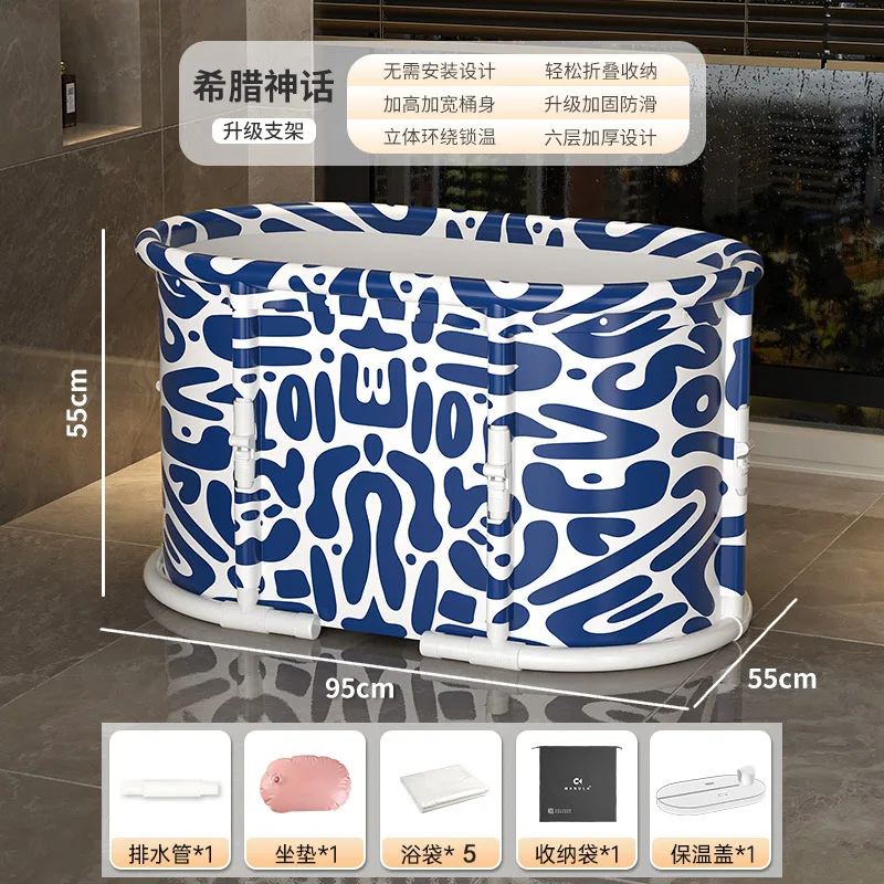 Складная круглая домашняя ванна для всего тела для взрослых
Складная круглая домашняя ванна для всего тела для взрослых