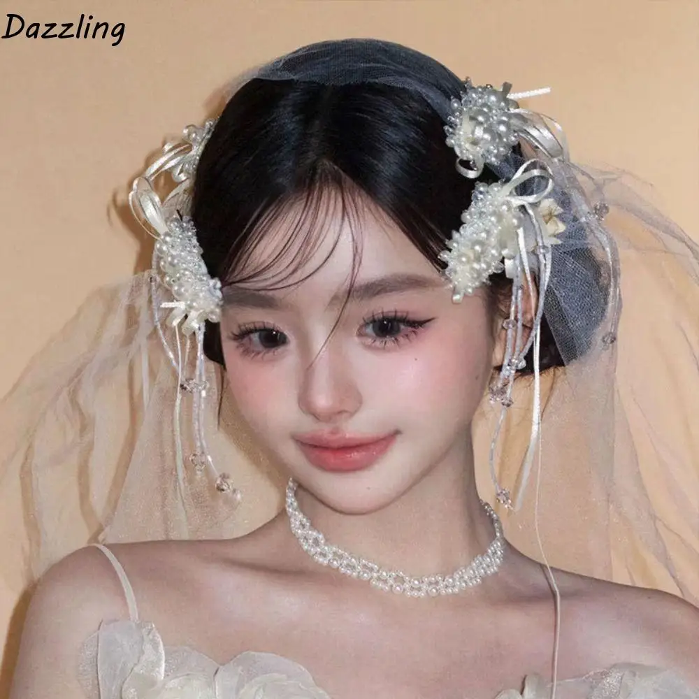 1 пара универсальных стильных свадебных заколок для волос с белой кисточкой, заколка для невесты, жемчужные бусины, свадебный головной убор ручной работы, свадебные аксессуары
1 пара универсальных стильных свадебных заколок для волос с белой кисточкой, заколка для невесты, жемчужные бусины, свадебный головной убор ручной работы, свадебные аксессуары