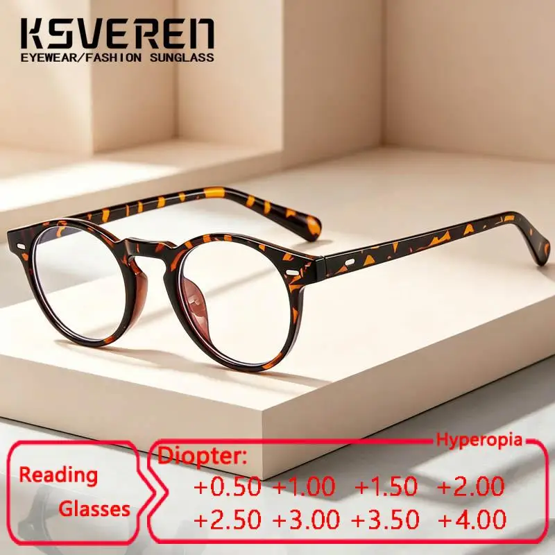 +1.00 To +4.00 Round Frame Anti Blue Light Reading Glasses Brand Design Men Women Prescription Computer Eyewear Optical Lenses
+1.00 To +4.00 Round Frame Anti Blue Light Reading Glasses Brand Design Men Women Prescription Computer Eyewear Optical Lenses