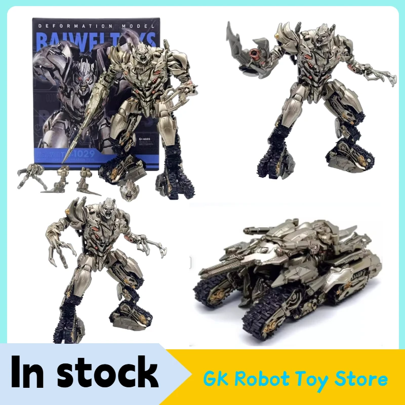 In Stock Transformation Toy TW-1029 Fine Painted Tanker Movie Version SS13 Original Big KO Version Megatron Collection
In Stock Transformation Toy TW-1029 Fine Painted Tanker Movie Version SS13 Original Big KO Version Megatron Collection