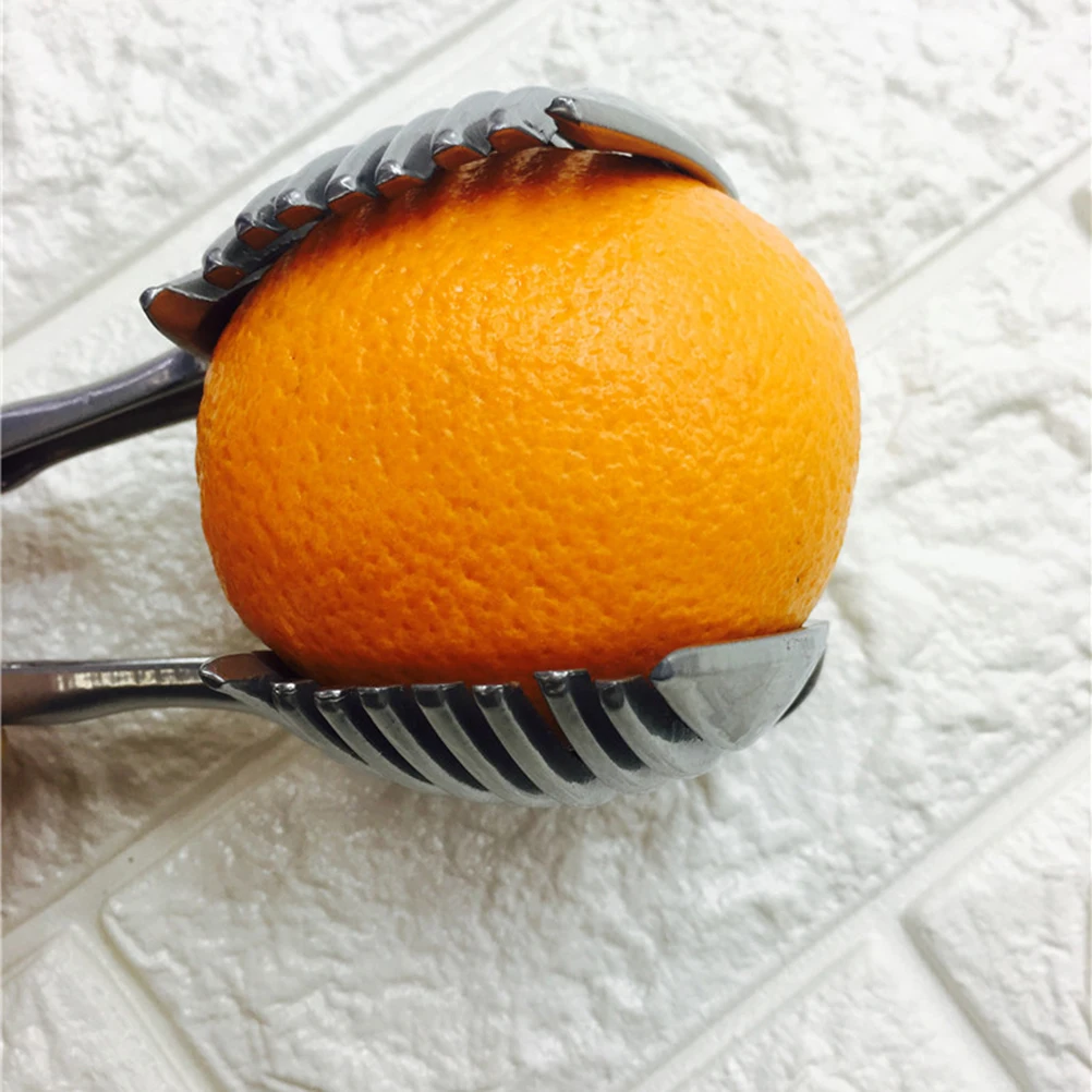 Tomato Slicer Lemon Cutter Handheld Round Fruits Tongs Onion Holder Slicing Tool Aluminium Alloy Multifunctional
Tomato Slicer Lemon Cutter Handheld Round Fruits Tongs Onion Holder Slicing Tool Aluminium Alloy Multifunctional