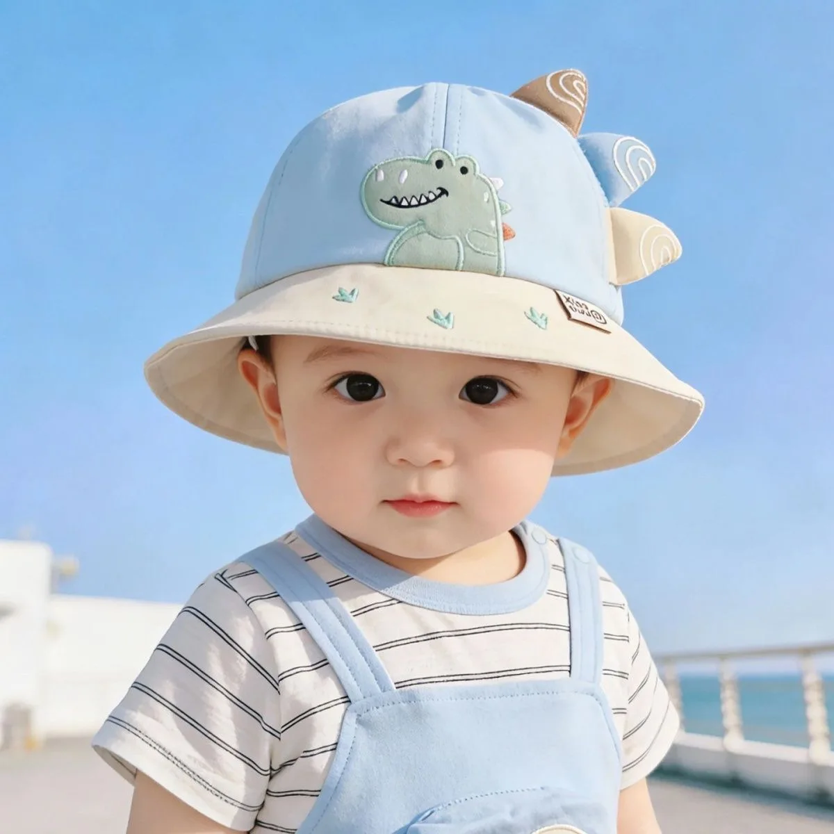 Baby hat - Spring and Autumn style, windproof and sun-protective, fisherman hat, suitable for both men and women, children's hat
Baby hat - Spring and Autumn style, windproof and sun-protective, fisherman hat, suitable for both men and women, children's hat