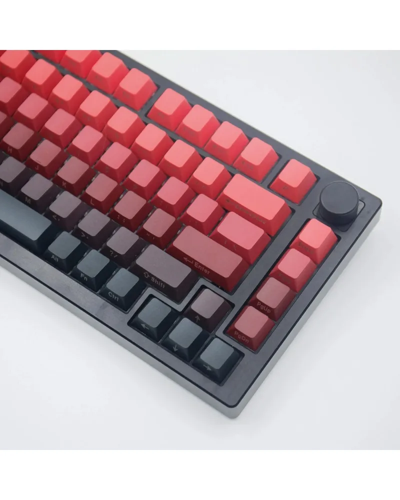 red black two tone pbt keycaps set durable high quality for custom mechanical keyboards
red black two tone pbt keycaps set durable high quality for custom mechanical keyboards