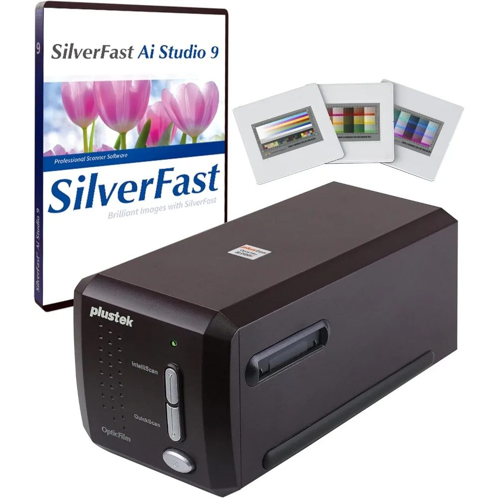 Сканер пленки OpticFilm 8300i Ai — преобразует пленку и слайд 35 мм в цифровой, Bundle SilverFast Ai Studio 9 + QuickScan Plus,
Сканер пленки OpticFilm 8300i Ai — преобразует пленку и слайд 35 мм в цифровой, Bundle SilverFast Ai Studio 9 + QuickScan Plus,