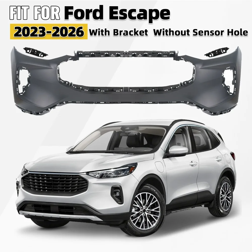 Primed Upper Front Bumper Cover For 2023-2025 Ford Escape Without Sensor Holes
Primed Upper Front Bumper Cover For 2023-2025 Ford Escape Without Sensor Holes